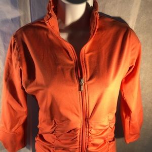 Lucy active wear zip up size small